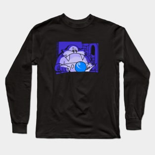 pondering eggzistence Long Sleeve T-Shirt